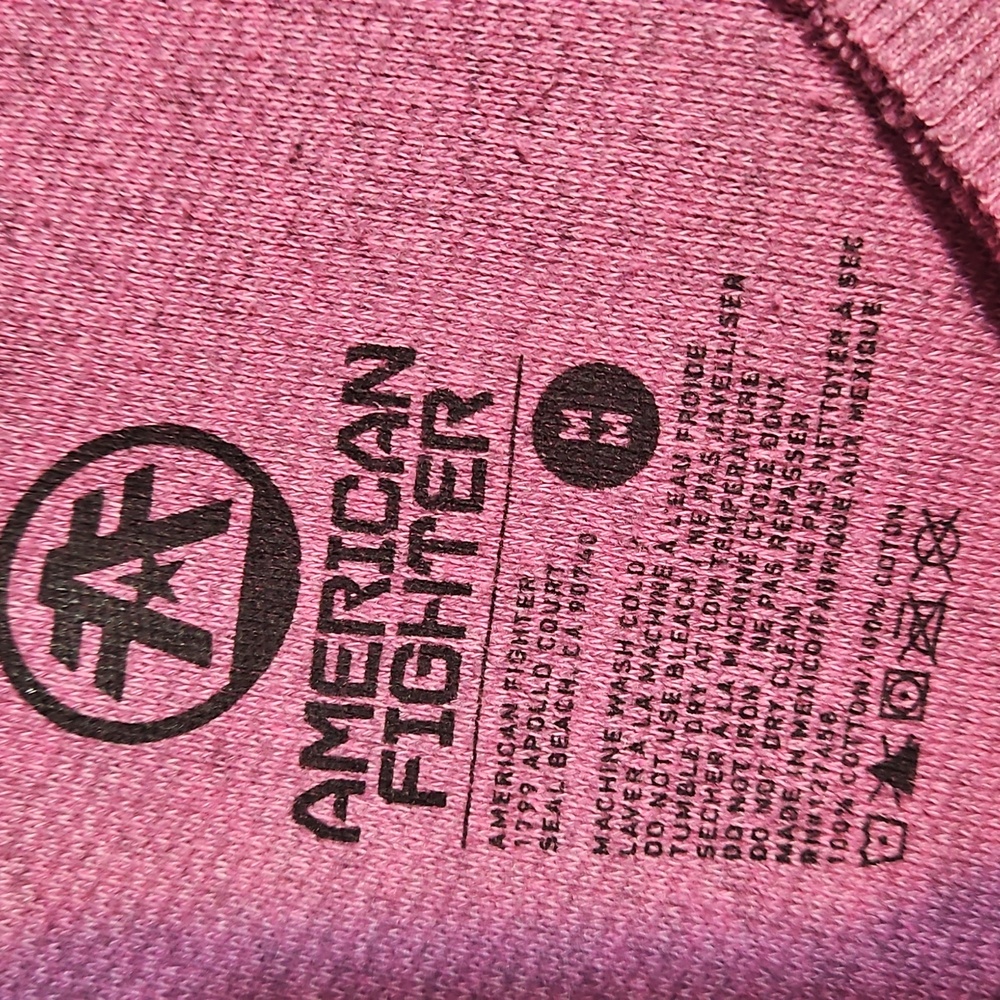 NWT American Fighter Graphic Top - Picture 5 of 7
